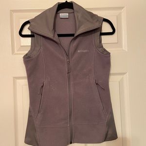 Columbia fleece vest Grey XS